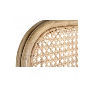 Testiera del Letto DKD Home Decor Naturale Marrone Multicolore Metallo Bambù 30 x 40 cm 100 x 4 x 90 cm 102 x 4 x 127 cm