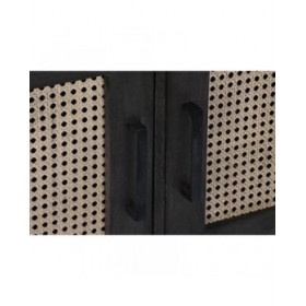 Credenza DKD Home Decor Marrone Rattan Legno di mango (155 x 40 x 61,5 cm)