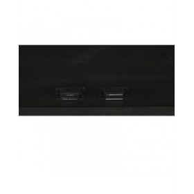 Credenza DKD Home Decor Legno Legno di mango Marrone Nero 85 x 40 x 162,5 cm
