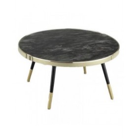 Tavolino da Caffè DKD Home Decor Cristallo Acciaio 82,5 x 82,5 x 40 cm