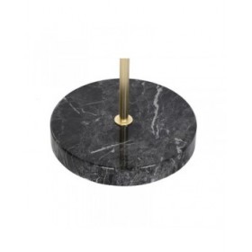 Tavolo aggiuntivo DKD Home Decor Nero Trasparente Dorato Cristallo Acciaio 45 x 45 x 50 cm