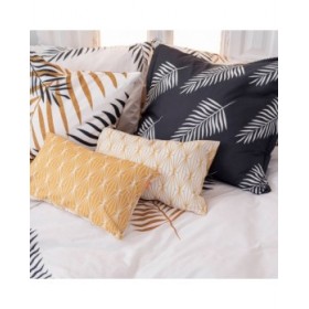 Copripiumino HappyFriday Blanc Foliage  Multicolore 140 x 200 cm