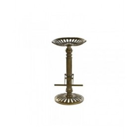 Sgabello DKD Home Decor Dorato Metallo (44 x 33 x 82 cm)
