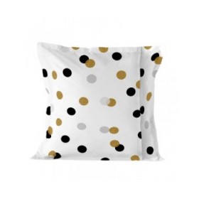 Fodera per cuscino HappyFriday Blanc Golden Dots Multicolore 60 x 60 cm