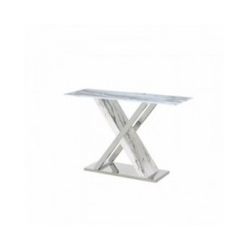 Ingresso DKD Home Decor Bianco Grigio Argentato 120 x 40 x 75 cm
