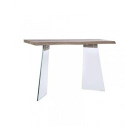 Ingresso DKD Home Decor Trasparente Grigio chiaro 120 x 40 x 76 cm