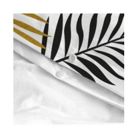 Copripiumino HappyFriday Blanc Foliage  Multicolore 140 x 200 cm