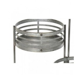 Vaso DKD Home Decor 3 in 1 Grigio Metallo Ferro Loft (47 x 35 x 72 cm)