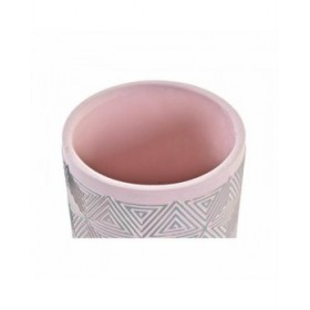 Set di vasi da fiori DKD Home Decor Cemento 2 Pezzi 2 Unità (17 x 17 x 15 cm)