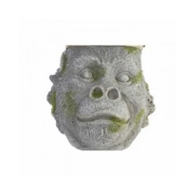 Vaso DKD Home Decor Grigio Dorato Gorilla Magnesio (29 x 26 x 34,9 cm)