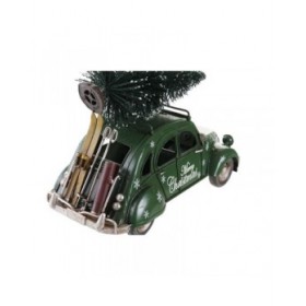 Statua Decorativa DKD Home Decor Macchina Metallo (26 x 11,5 x 16,5 cm) (2 Unità)