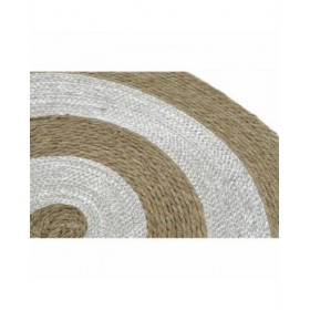 Tappeto DKD Home Decor Fibra Erba di mare (90 x 90 x 2 cm) (3 Unità)