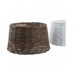 Base per albero di Natale DKD Home Decor vimini (39 x 39 x 22 cm) (2 Unità)