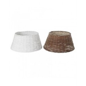 Base per albero di Natale DKD Home Decor vimini (59 x 59 x 26 cm) (2 Unità)