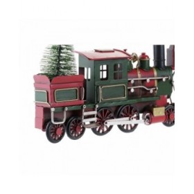 Decorazione DKD Home Decor Metallo Treno (29 x 4,5 x 16 cm) (2 Unità)