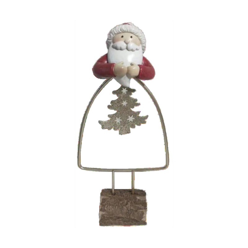 Decorazione Natalizia DKD Home Decor Resina (9 x 4,5 x 19,5 cm) (6 Unità)