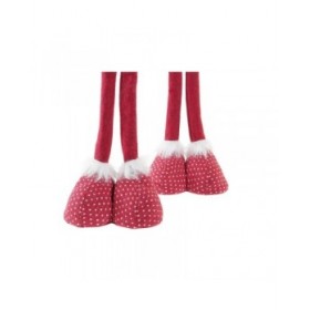 Statua Decorativa DKD Home Decor Natale Gnomo Poliestere (22 x 10 x 73 cm) (2 Unità)