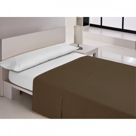 Lenzuolo Superiore Happy Home MIX COLORS Marrone Ala francese