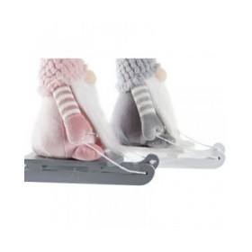 Statua Decorativa DKD Home Decor Natale Gnomo Poliestere (15 x 25 x 35 cm) (2 Unità)