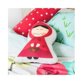 Cuscino HappyFriday Mr Fox Multicolore Cappuccetto Rosso 40 x 30 cm