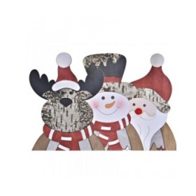 Decorazione luminosa DKD Home Decor Natale (18 x 7 x 40,5 cm) (3 Unità)