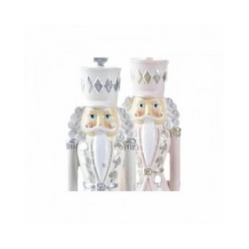 Decorazione Natalizia DKD Home Decor Resina Schiaccianoci (4,5 x 4 x 17 cm) (2 Unità)