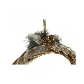 Presepe di Natale DKD Home Decor Azzurro Dorato Corona 30 x 5 x 30 cm 50 x 10 x 57 cm