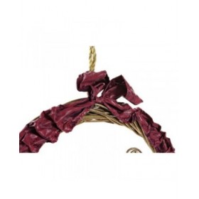 Presepe di Natale DKD Home Decor Dorato Corona 30 x 5 x 30 cm 50 x 5 x 50 cm