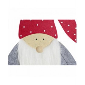 Decorazione Natalizia DKD Home Decor MDF Feltro (34 x 6 x 64 cm) (2 Unità)