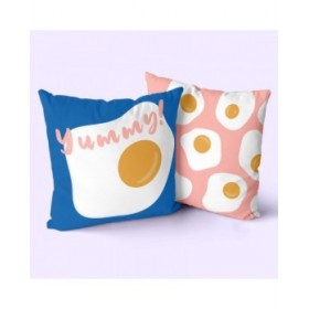 Fodera per cuscino HappyFriday Aware Yummy Multicolore 50 x 50 cm