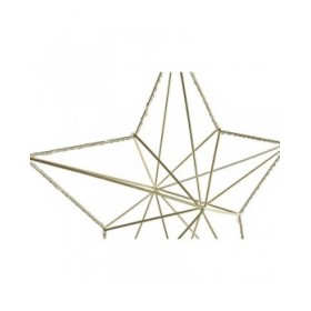Decorazione Natalizia DKD Home Decor Metallo Stella (2 Unità) (30 x 11 x 30 cm)