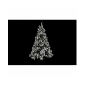 Albero di Natale DKD Home Decor Bianco Verde Metallo Polietilene Nevoso 130 x 130 x 218 cm