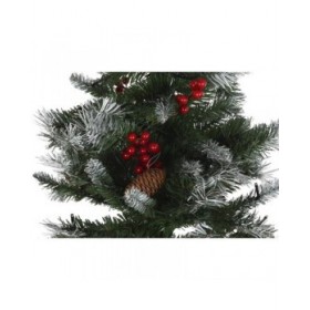 Albero di Natale DKD Home Decor Verde Metallo Polietilene 80 x 80 x 183 cm 1 x 1 x 180 cm