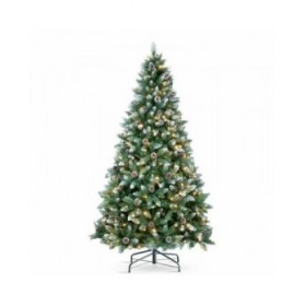 Albero di Natale DKD Home Decor Verde Metallo Polietilene 80 x 80 x 150 cm 1 x 1 x 150 cm