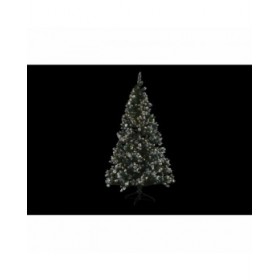 Albero di Natale DKD Home Decor Luce LED Verde Metallo Polietilene 130 x 130 x 218 cm
