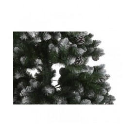Albero di Natale DKD Home Decor Luce LED Verde Metallo Polietilene 130 x 130 x 218 cm