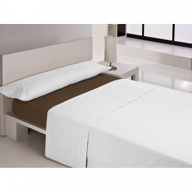 Lenzuolo con angoli aderenti Happy Home MIX COLORS Marrone Matrimoniale