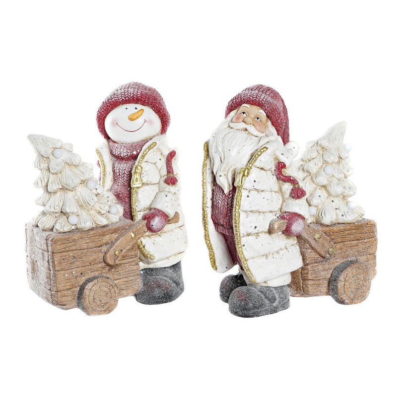 Decorazione Natalizia DKD Home Decor Magnesio (35 x 23 x 42 cm) (2 Unità)