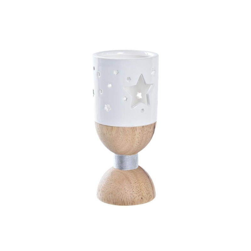 Portacandele DKD Home Decor Stella (6 x 6 x 14 cm)