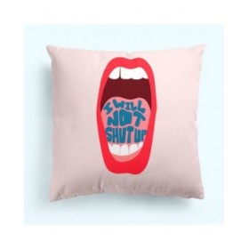 Fodera per cuscino HappyFriday Aware Lips Multicolore 50 x 50 cm 2 Pezzi