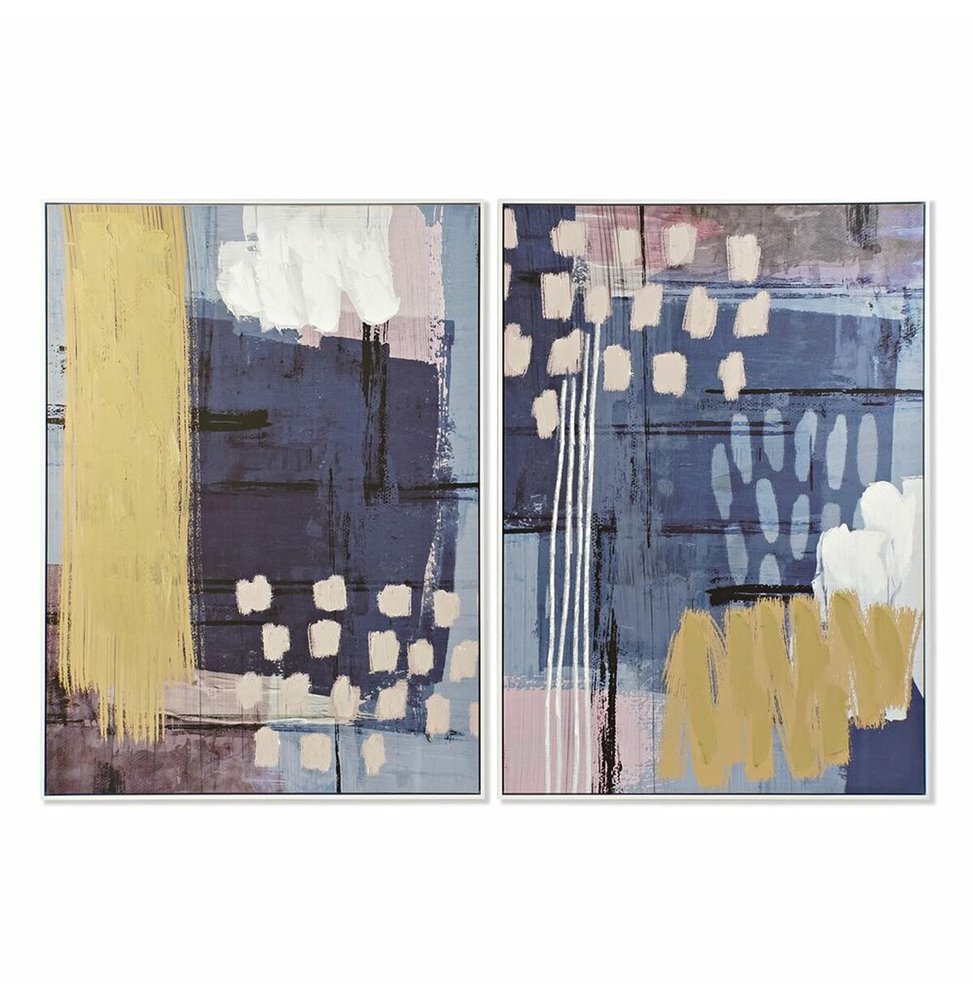 Lenzuolo con angoli aderenti Happy Home MIX COLORS Giallo Matrimoniale