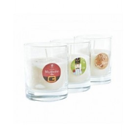 Candela DKD Home Decor Natale Babbo Natale Schiaccianoci (8 x 8 x 9 cm) (3 Unità)