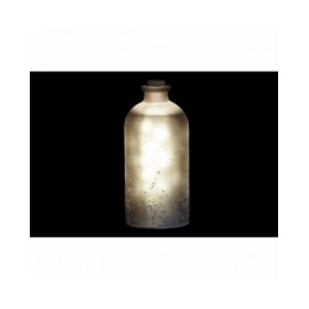 Decorazione luminosa DKD Home Decor Natale Marrone Bianco (11 x 11 x 25 cm) (2 Unità)