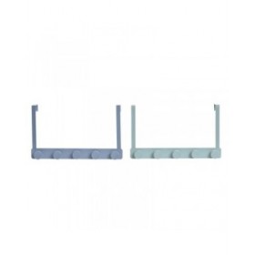 Appendiabiti per Porte DKD Home Decor Dorato Metallo Verde (33 x 5 x 20 cm) (2 Unità)