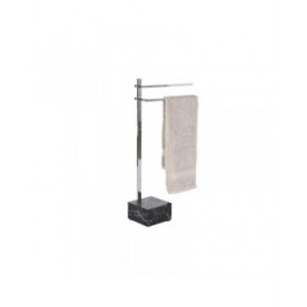 Portasciugamani da Terra DKD Home Decor Argentato MDF Acciaio (45 x 21 x 80 cm)