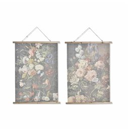 Federa Happy Home MIX COLORS Lilla Matrimoniale 144 Fili 150 cm