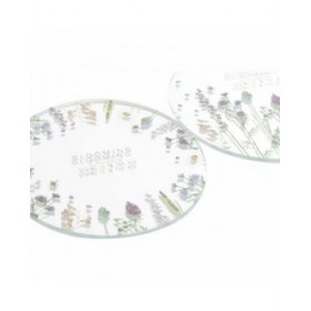 Lanterna DKD Home Decor Cristallo Multicolore Farfalla (10 x 10 x 1 cm) (2 unidades)