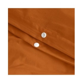 Copripiumino HappyFriday BASIC Terracotta 220 x 220 cm