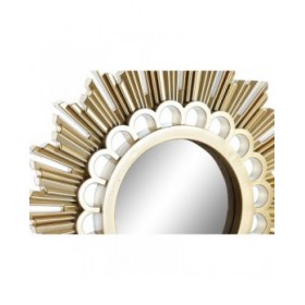 Orologio da Parete DKD Home Decor Specchio PP (25 x 2,5 x 25 cm) (2 Unità)