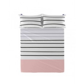 Lenzuolo Superiore HappyFriday Blanc Blush Multicolore 210 x 270 cm